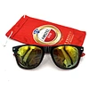 Lunettes de soleil personnalisées avec pochette pour la marque Amstel Bier India comme cadeaux promotionnels